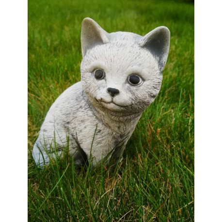 Kot Kotek mały Figurka betonowa dekoracyjna www.alimar24.pl