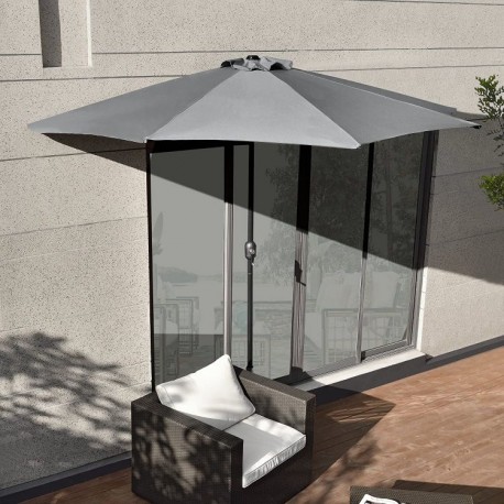 Parasol półparasol z korbką na Taras Balkon 2,7m