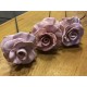Róże różowe ceramiczne dekoracje do domu i ogrodu średnica 10 cm