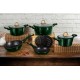 ZESTAW GARNKÓW + AKCESORIA 17 EL. BERLINGER HAUS EMERALD
