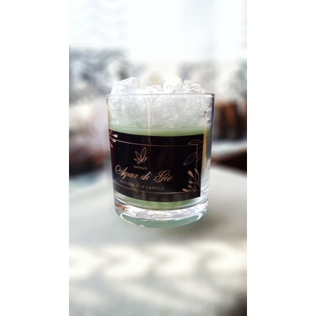 Małe świece o zapachach perfum