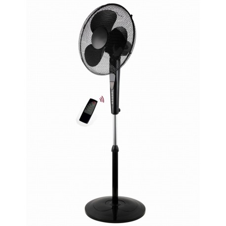 WENTYLATOR PODŁOGOWY Z PILOTEM I TIMEREM 40cm 50W KLAUSBERG