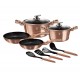 ZESTAW GARNKÓW 10 El. BERLINGER HAUS METALLIC ROSE GOLD BH-6142