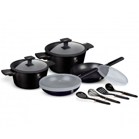 ZESTAW GARNKÓW TYTANOWYCH 12 El. BERLINGER HAUS MONACO BH-7097