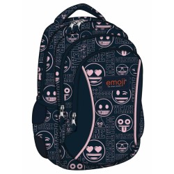 PLECAK MŁODZIEŻOWY EMOTIKONY RÓŻOWE BP-26