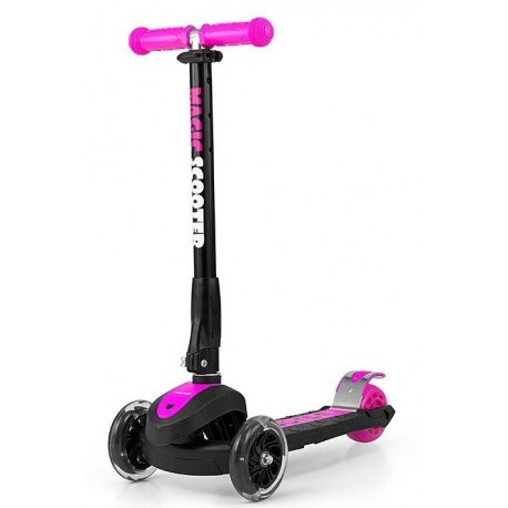 HULAJNOGA TRÓJKOŁOWA SCOOTER MAGIC PINK RÓŻOWA