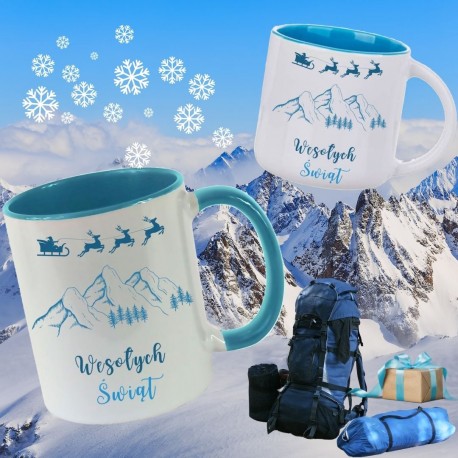 KUBEK ŚWIĄTECZNY góry 400ml