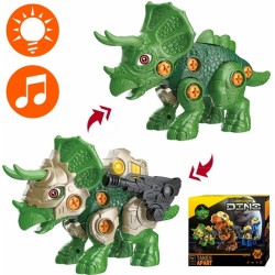 Dinozaur transformujący Triceratops do skręcania 2w1