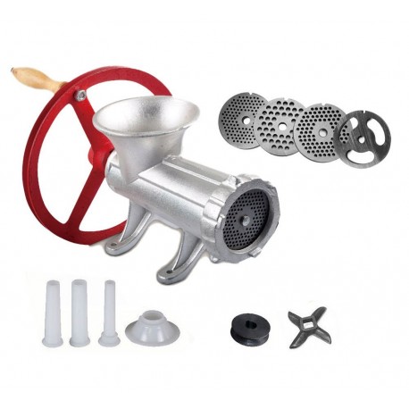 MASZYNKA ŻELIWNA DO MIELENIA MIĘSA 32 + AKCESORIA KINGHOFF KH-1431