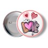 Przypinka pin Walentynki 38 mm