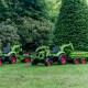 FALK Traktor CLAAS AVEC Zielony na Pedały z Przyczepką od 3 Lat