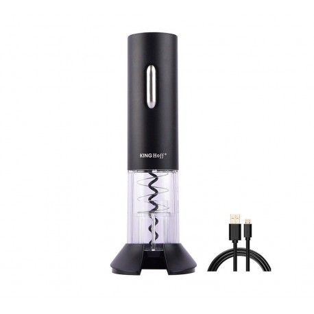 ELEKTRYCZNY KORKOCIĄG OTWIERACZ DO WINA AKUMULATOR KINGHOFF KH-1590