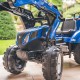 Falk Traktor na pedały New Holland z przyczepą oraz łyżką i koparką