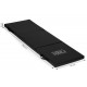 Materac gimnastyczny do ćwiczeń czarny 182x60cm