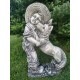 Figurka ogrodowa betonowa Chłopczyk z pieskiem