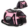 Transporter podróżny torba dla zwierząt kota psa różowa
