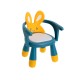 KRZESEŁKO STOLIK DO KARMIENIA I ZABAWY ŻÓŁTO-NIEBIESKI