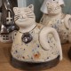 Kot Kotki Koty ceramiczne deko Handmade www.alimar24.pl