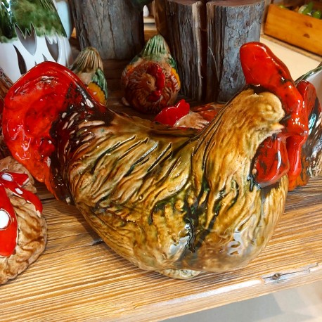 Dekoracje do domu i ogrodu Kura 21 cm x 27 cm duża pełna
