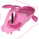 JEŹDZIK GRAWITACYJNY ŚWIECĄCE KOŁA LED RÓŻOWY