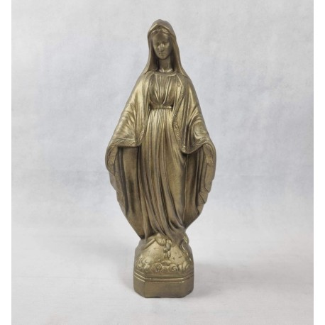 Figurka, Figura betonowa Matki Boskiej Duża 52 cm metaliczna 3 kolory