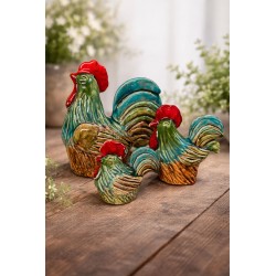 Kogut ceramiczna dekoracja do domu i ogrodu. Alimar24.p