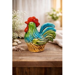 Kogut ceramiczna dekoracja do domu i ogrodu. Alimar24.p