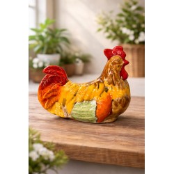Dekoracje do domu i ogrodu Kura 21 cm x 27 cm duża pełna