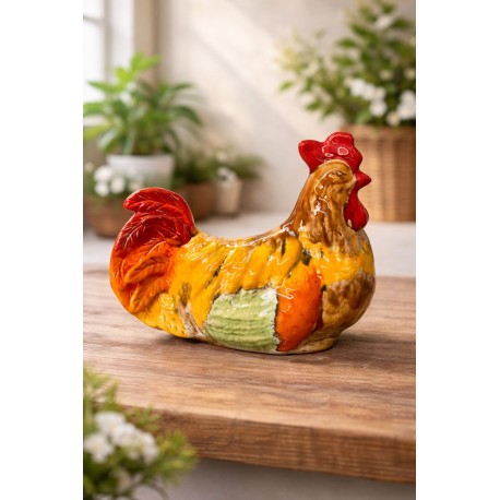 Dekoracje do domu i ogrodu Kura 21 cm x 27 cm duża pełna