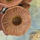 Maki ceramiczne prążki dekoracje do domu i ogrodu średnica 10 cm 17 kolorów