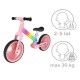 Rowerek biegowy Trike Fix Glow LED czarny