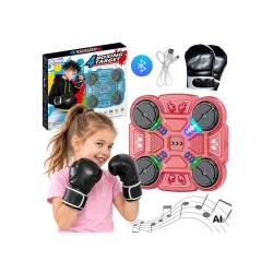 WOOPIE Tarcza Bokserska Inteligentna Muzyczna Bluetooth RÓŻOWA 11 el.