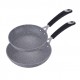 ZESTAW 2 PATELNI GRANITOWYCH 24/28CM BERLINGER HAUS STONE TOUCH BH-1667