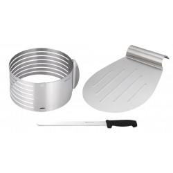 ZESTAW DO ROZCINANIA CIAST 3 ELE. KINGHOFF KH-1269