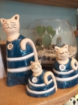 Kot Koty Kotki Kociaki. Wspaniałe figurki ceramiczne do domu i ogrodu 